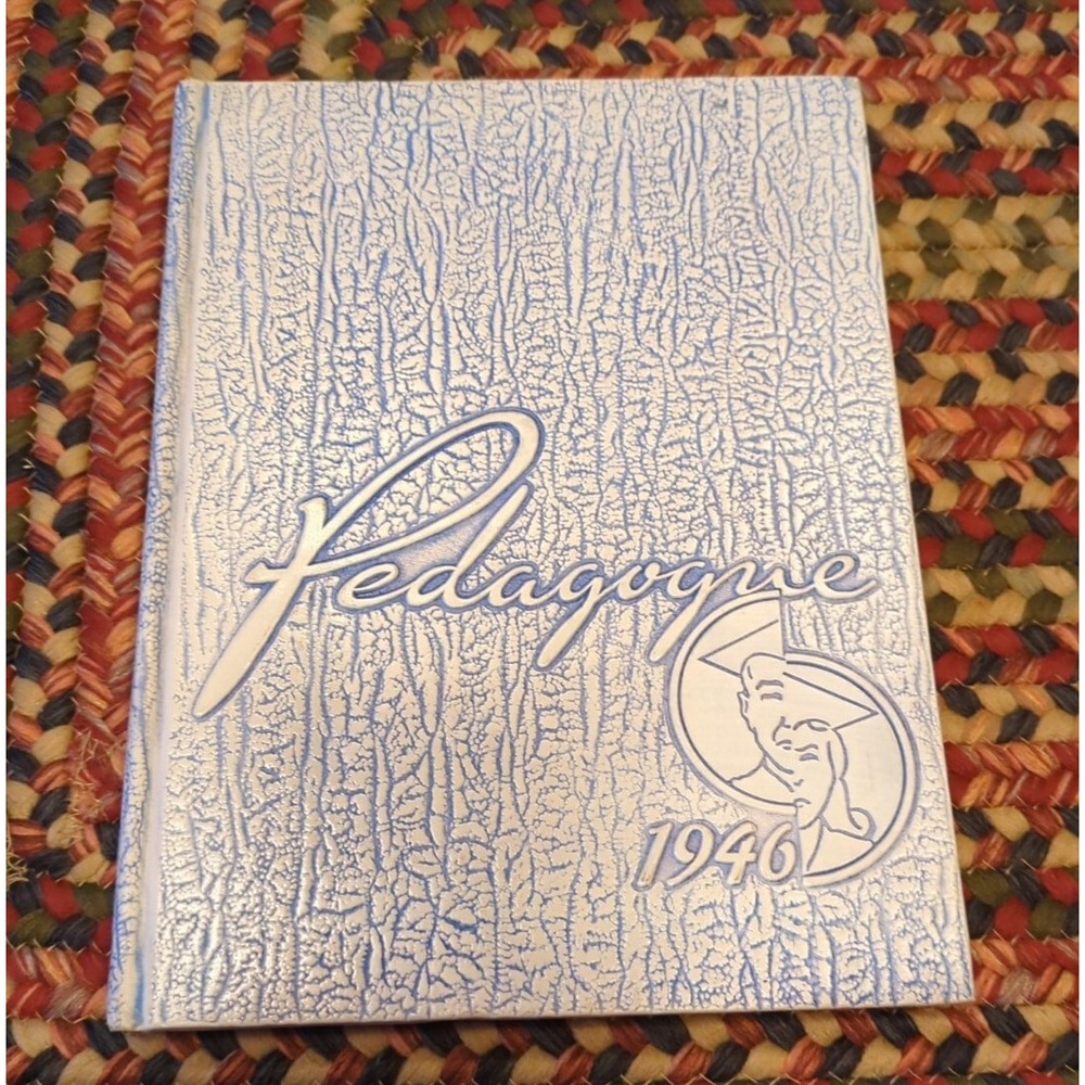 Vintage 1946 Pedagogue New York State College for Teachers Albany NY Yearbook